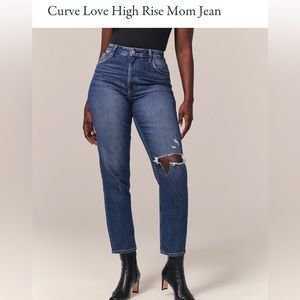 Abercrombie & Fitch Mom High Rise (Curve Love) - 27P